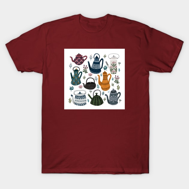 Tea Time T-Shirt by Iz Ptica